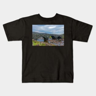 The Old Bridge, Sligachan, Skye, Scotland Kids T-Shirt